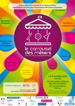 Affiche Carrousel des métiers 2016