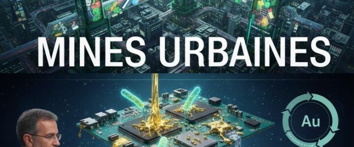 Biotechnologies et mines urbaines : repenser l’extraction des métaux pour un futur durable