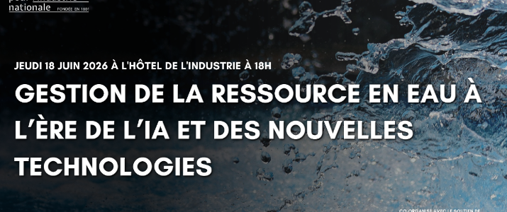 Ressources en Eau à l’ère de l’IA/nouvelles technologies