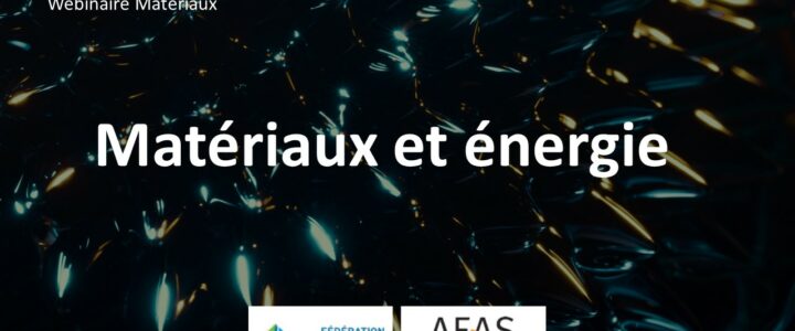 Matériaux et énergie
